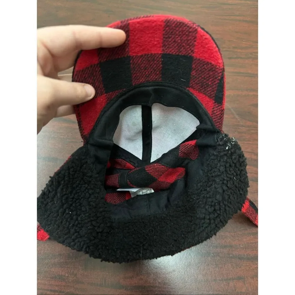 Rising Star Buffalo Plaid Toddler Boys Hat